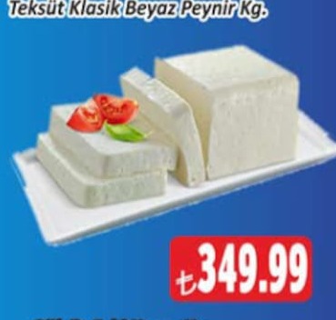 Teksüt Klasik Beyaz Peynir Kg