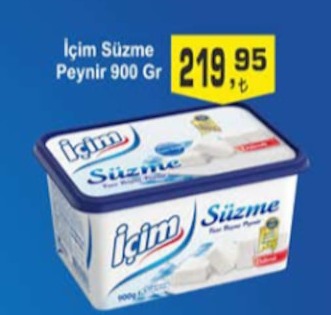 İçim Süzme Peynir 900 Gr