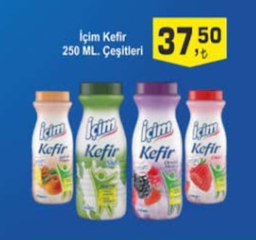 İçim Kefir 250 Ml Çeşitleri
