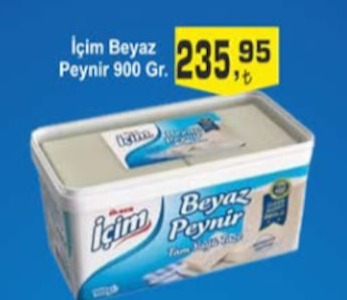 İçim Beyaz Peynir 900 Gr