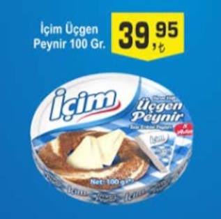 İçim Üçgen Peynir 100 Gr.