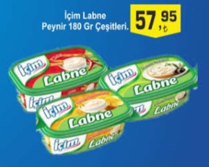 İçim Labne Peynir 180 Gr Çeşitleri.