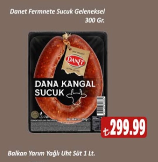 Danet Fermnete Sucuk Geleneksel 300 Gr.