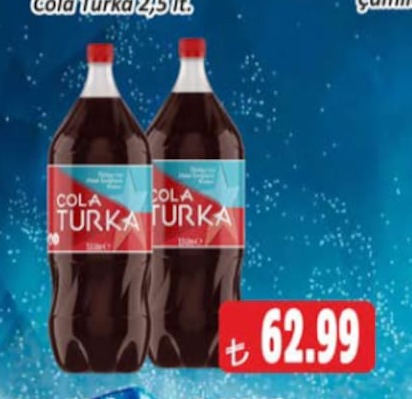 Cola Turka Gazlı İçecek 2,5 Lt.