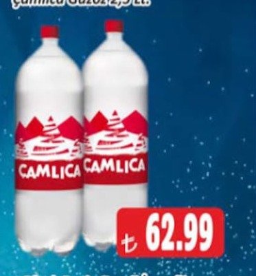 Çamlıca Gazoz 2,5 Lt.