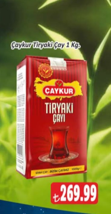 Çaykur Tiryaki Çay 1 Kg