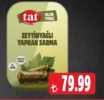 Tat Zeytinyağlı Yaprak Sarma