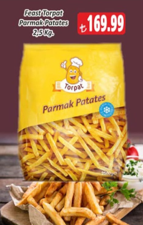 Feast Torpat Parmak Patates 2.5 Kg