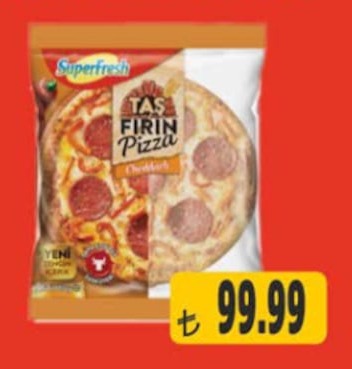 Superfresh Taş Fırın Pizza Cheddar 99.99