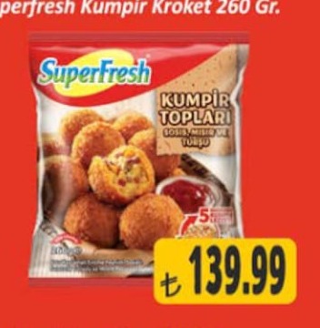 Superfresh Kumpir Kroket 260 Gr