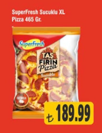 Superfresh Sucuklu Xl Pizza 465G