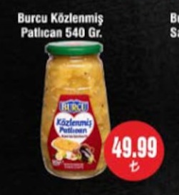 Burcu Közlenmiş Patlıcan 540 Gr.