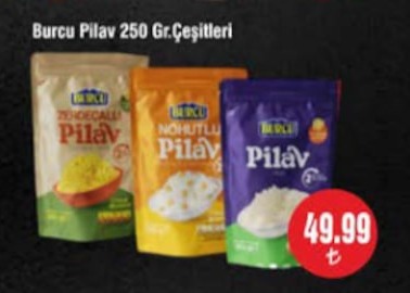 Burcu Pilav Çeşitleri 250G