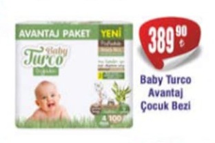 Baby Turco Avantaj Çocuk Bezi