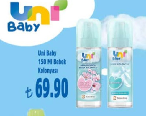 Uni Baby Bebek Kolonyası 150 Ml
