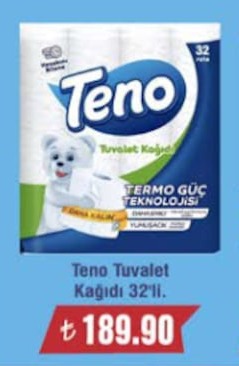 Teno Tuvalet Kağıdı 32'Li