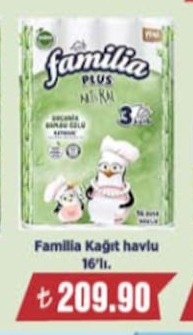 Familia Kağıt Havlu 16'Lı