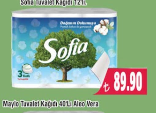 Sofia Tuvalet Kagidi 12'Li