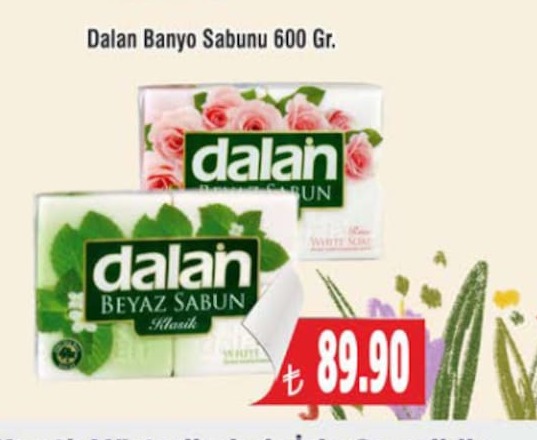 Dalan Banyo Sabunu 600Gr