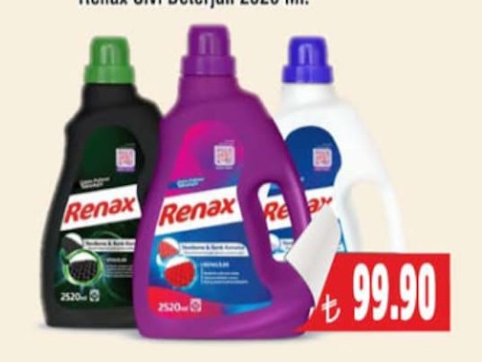 Renax Sıvı Deterjan 2520 Ml