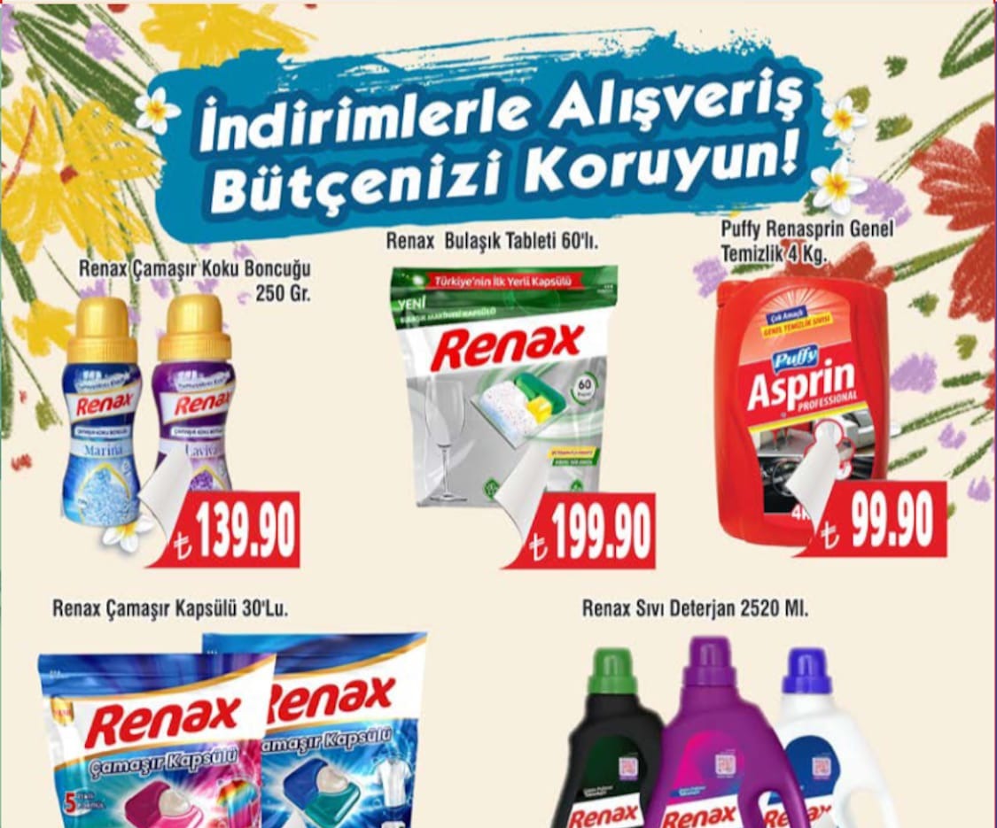 Renax Çamaşır Koku Boncuğu 250 Gr.