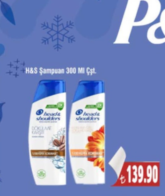 Head & Shoulders Şampuan 300 Ml Çiftli Paket