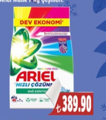 Ariel Matik 7 Kg Çeşitleri
