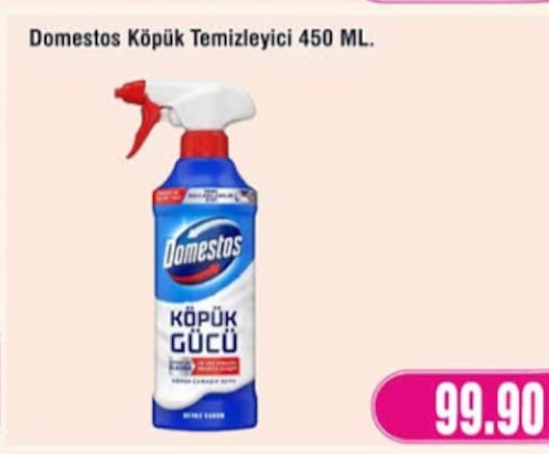 Domestos Köpük Temizleyici 450 Ml