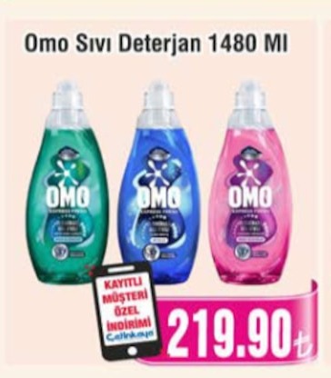 Omo Sıvı Deterjan 1480 Ml
