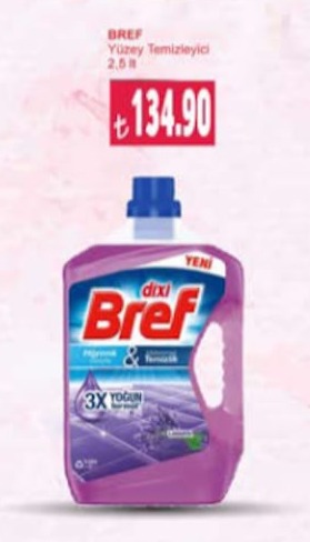 Bref Yüzey Temizleyici 2.5 Lt