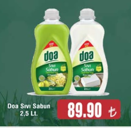 Doa Sıvı Sabun 2,5 Lt.