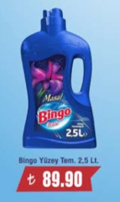 Bingo Yüzey Tem. 2.5 Lt.