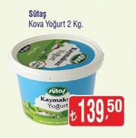 Sütaș Kova Yoğurt 2 Kg