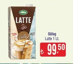 Sütaş Latte 1 Lt.