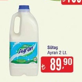 Sütaş Ayran 2 Lt.