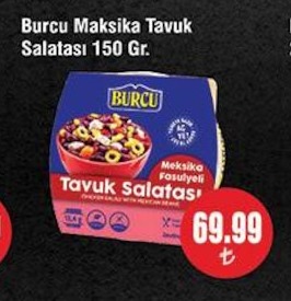 Burcu Meksika Tavuk Salatası 150 Gr