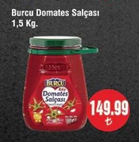 Burcu Domates Salçası 1.5 Kg