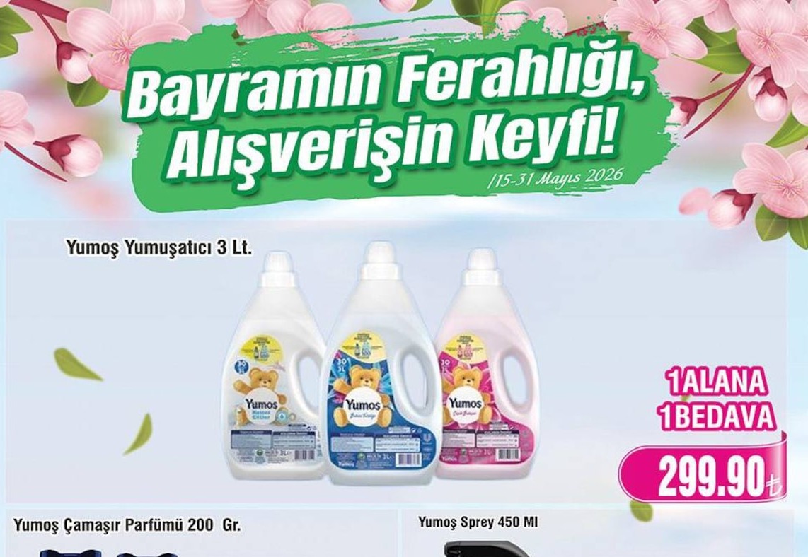 Yumoş Yumuşatıcı 3 Lt