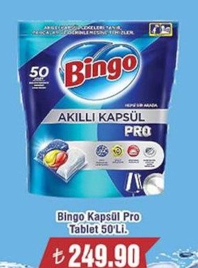 Bingo Akıllı Kapsül Pro Tablet 50'Li