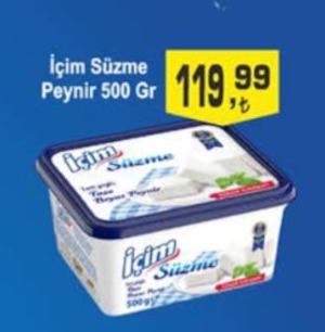 İçim Süzme Peynir 500 Gr