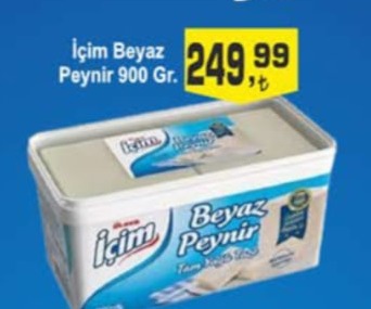 İçim Beyaz Peynir 900 Gr