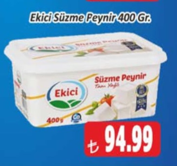 Ekici Süzme Peynir 400 Gr