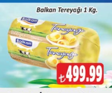 Balkan Tereyağı 1 Kg