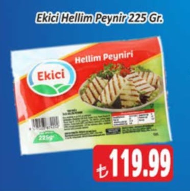 Ekici Hellim Peynir 225 Gr.
