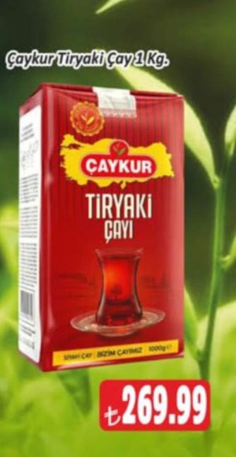 Çaykur Tiryaki Çay 1 Kg