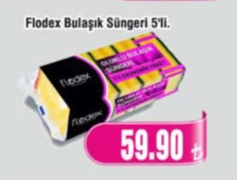 Flodox Bulaşik Süngeri 5'Li