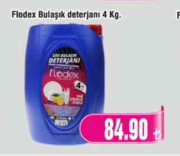 Flodex Bulaşık Deterjanı 4 Kg