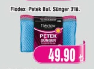 Flodex Petek Bulaşık Sünger 3'Lü