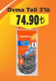 Macromax Ovma Telli 3'Lü