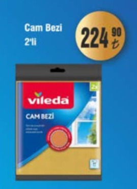 Vileda Cam Bezi 2'Li